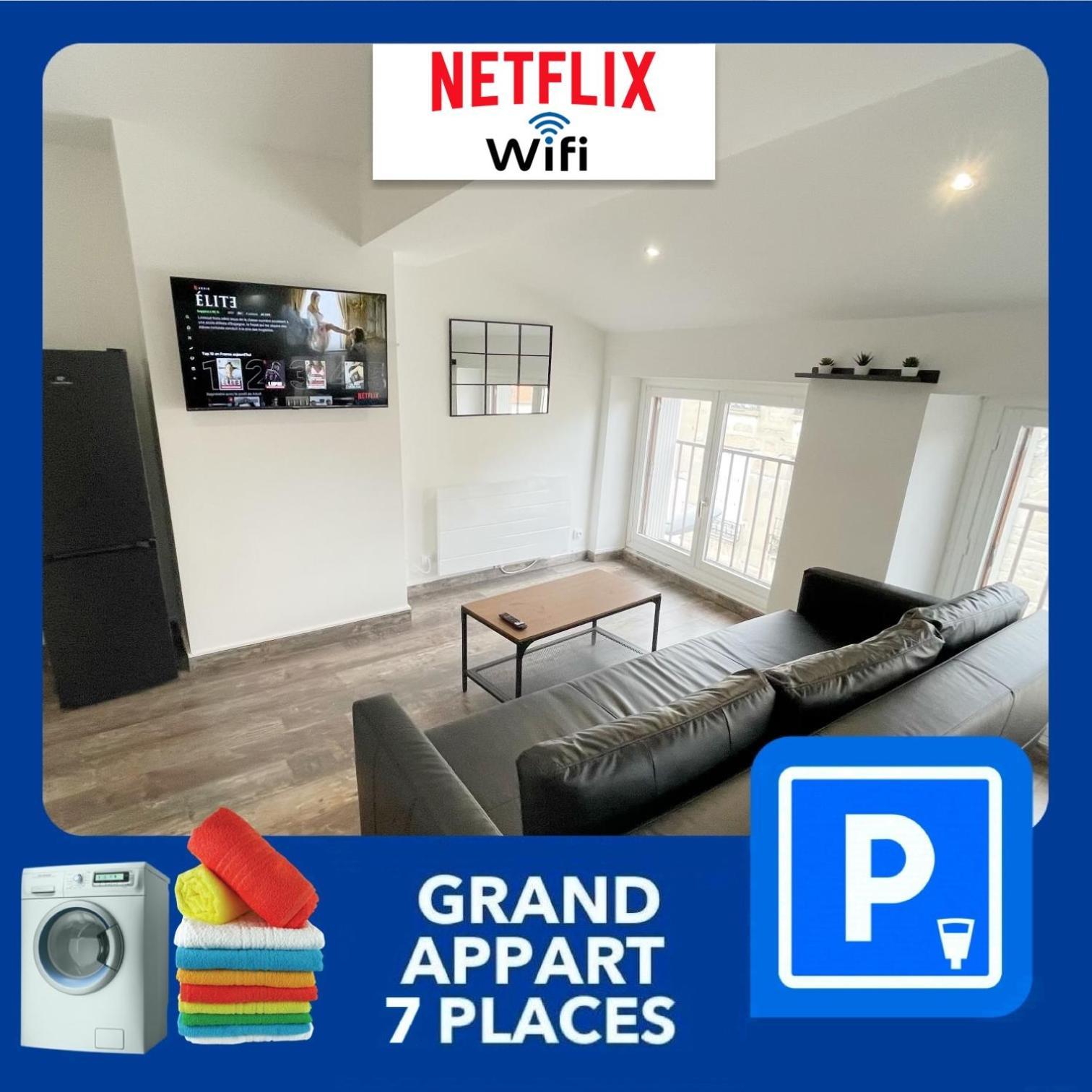 サン・テティエンヌ017 Chic & Cosy F2 53M2 Hypercentre Wifi Smart Tv Netflixアパートメント エクステリア 写真
